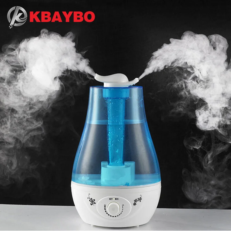 

New 3L Air Humidifier Ultrasonic Aroma essential oil diffusers oils aromatherapy To family office air purifier