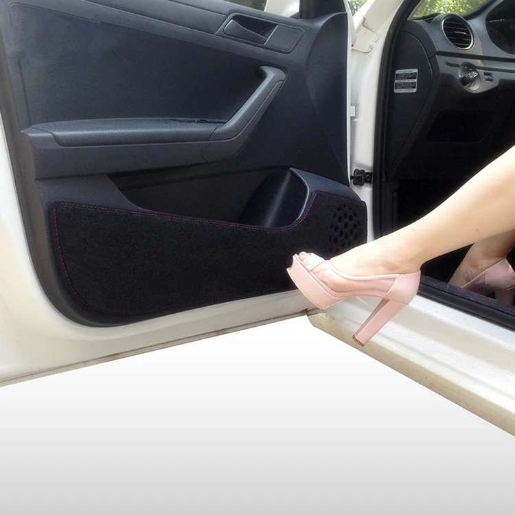 car door anti kick protection pad anti dirty anti step prevent floor