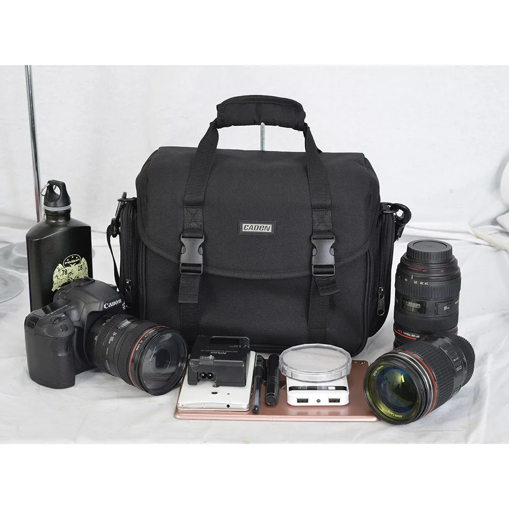 Многофункциональный CADEN D13 большая сумка для камеры, чехол для фото, уличная камера, сумка для фото, чехол для Nikon, Canon, sony, DSLR камеры s Объективы