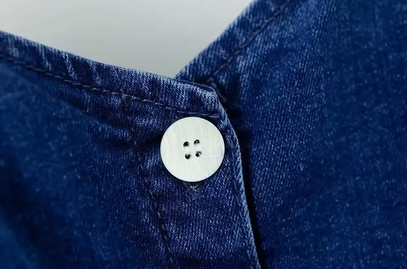Toppies Women 2019 Summer Blue Denim Dress V-neck Slim Jeans Dress with Buttons Female Mini Dress