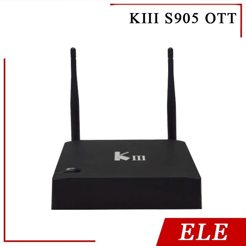  1 pc/lot DHL free 2016 New arrival !!! K3 2G+16G smart tv box KIII Amlogic S905 tv box kiii OTT tv box Android 5.1 STB K3 