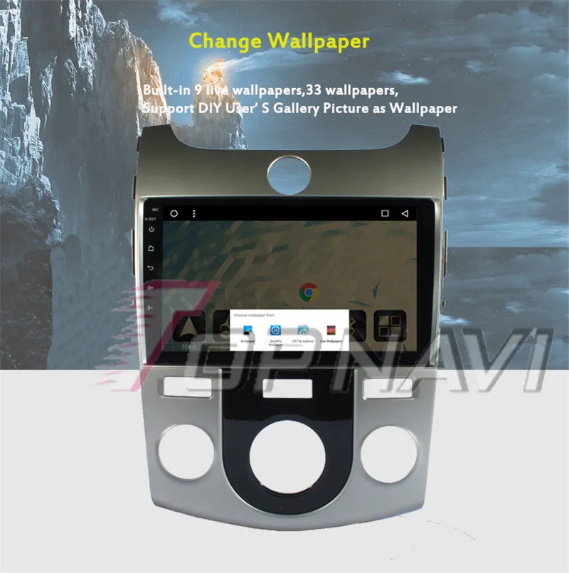 android 4.4 car gps For KIA Cerato 2010