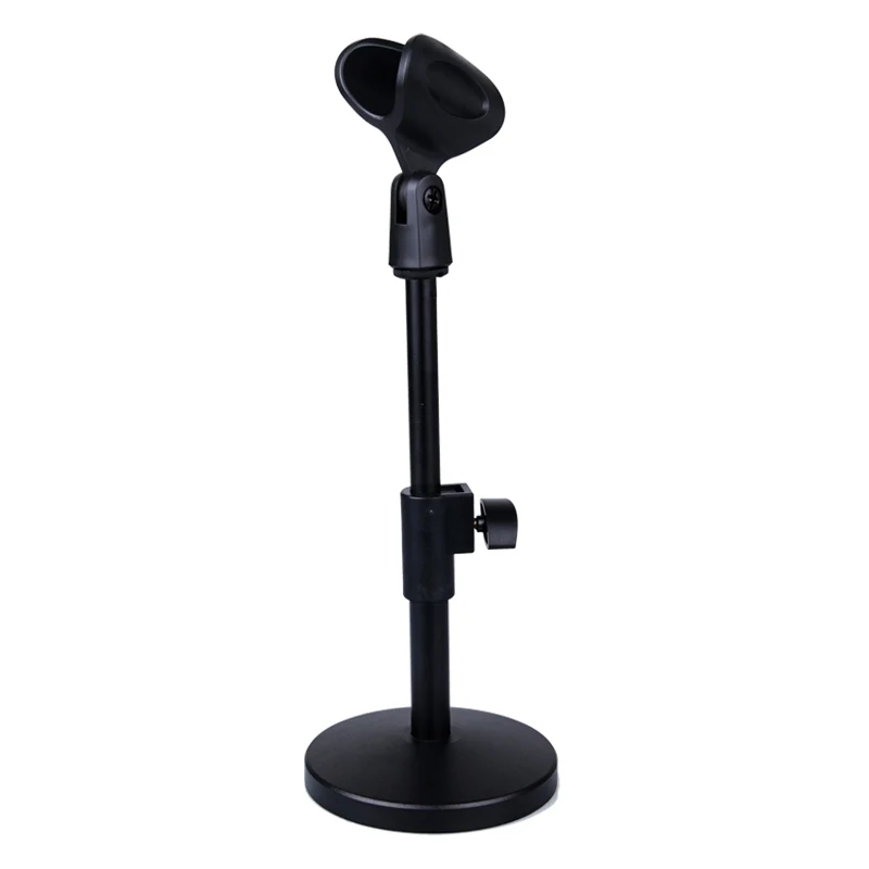 Metal Disc Microphone Bracket DS-12 Black style one (1)