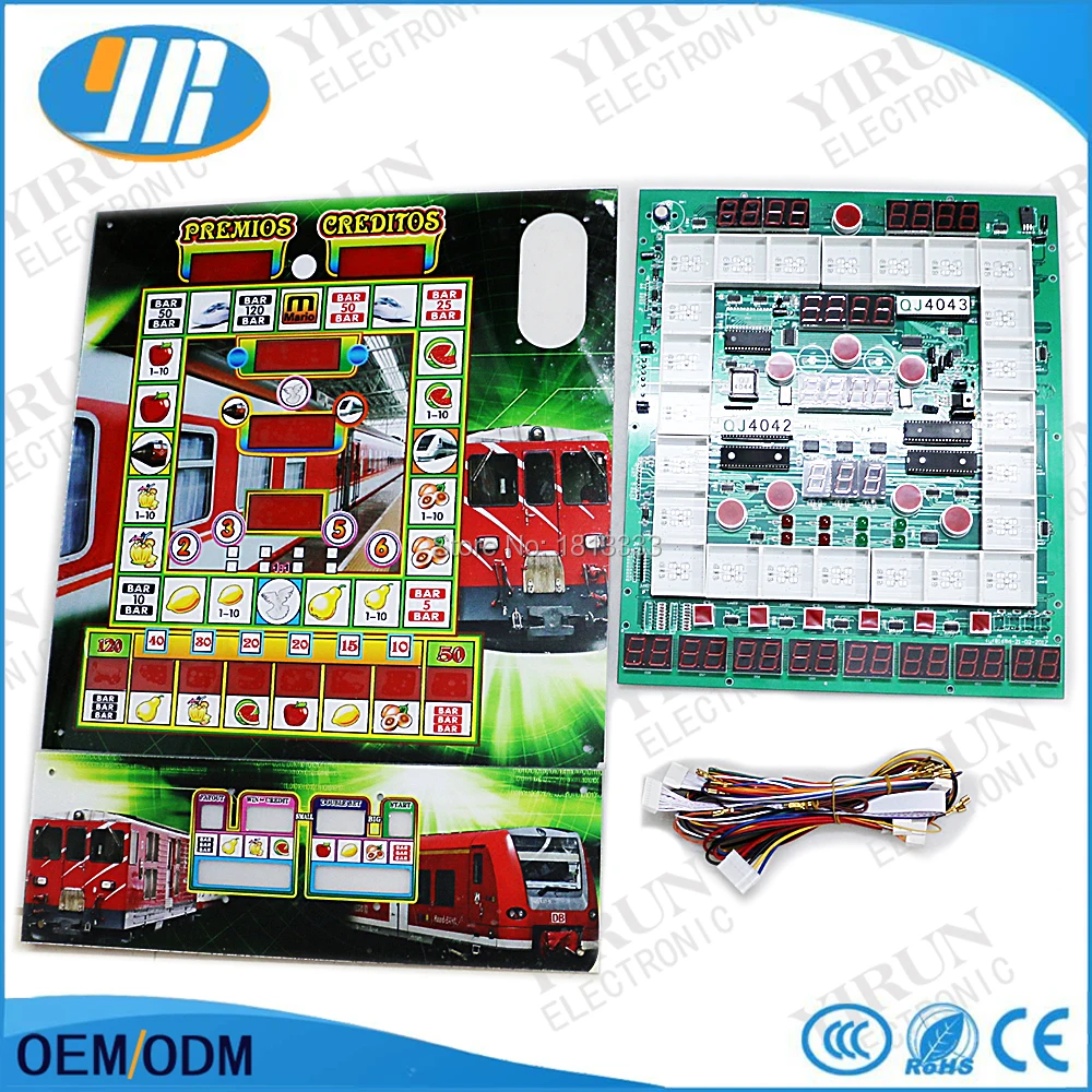 

1 Set Fruit game machine Mario Game board Acrylic
