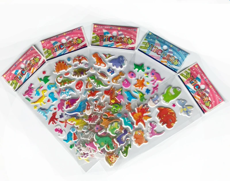 100 Листы наклейки для детей милые 3D Мультяшные наклейки s смешанные школьные учителя награда детей раннего обучения игрушки для детей GYH