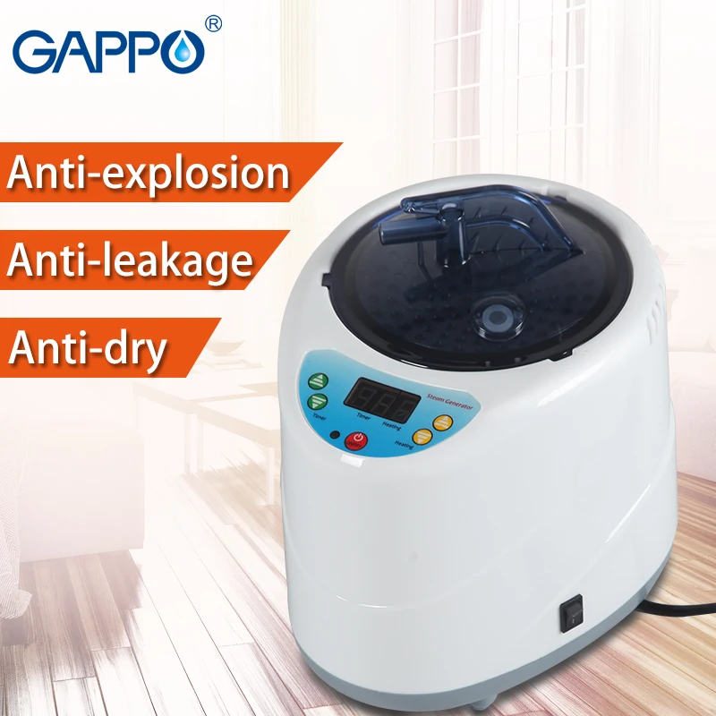 Портативная Паровая баня GAPPO инфракрасная для дома спа салон с парогенератором