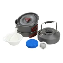 Fire Maple 2-3 человека набор Be Cocina кастрюля для кемпинга Столовые приборы с чайником Panelas для приготовления пищи в походе кухонная посуда для пикника FMC-204