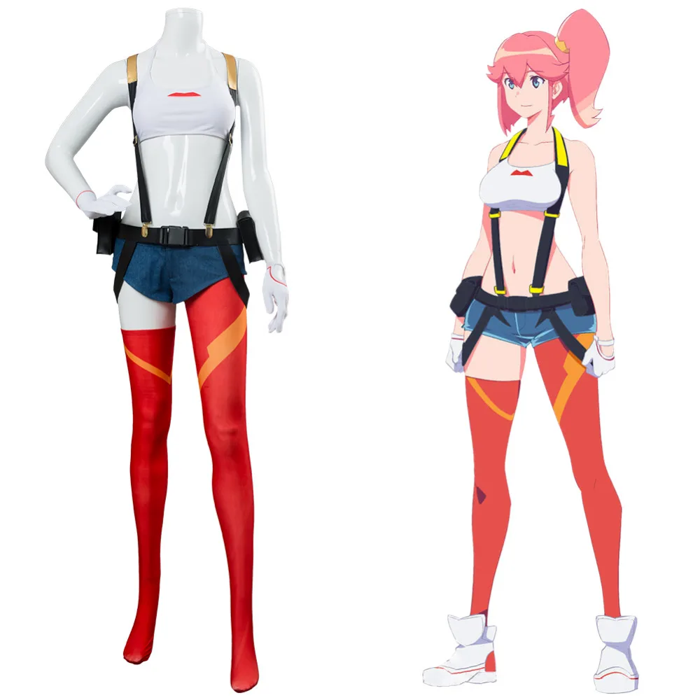 Женский костюм PROMARE для косплея AINA ARDEBIT полный комплект Хэллоуина|Костюмы из