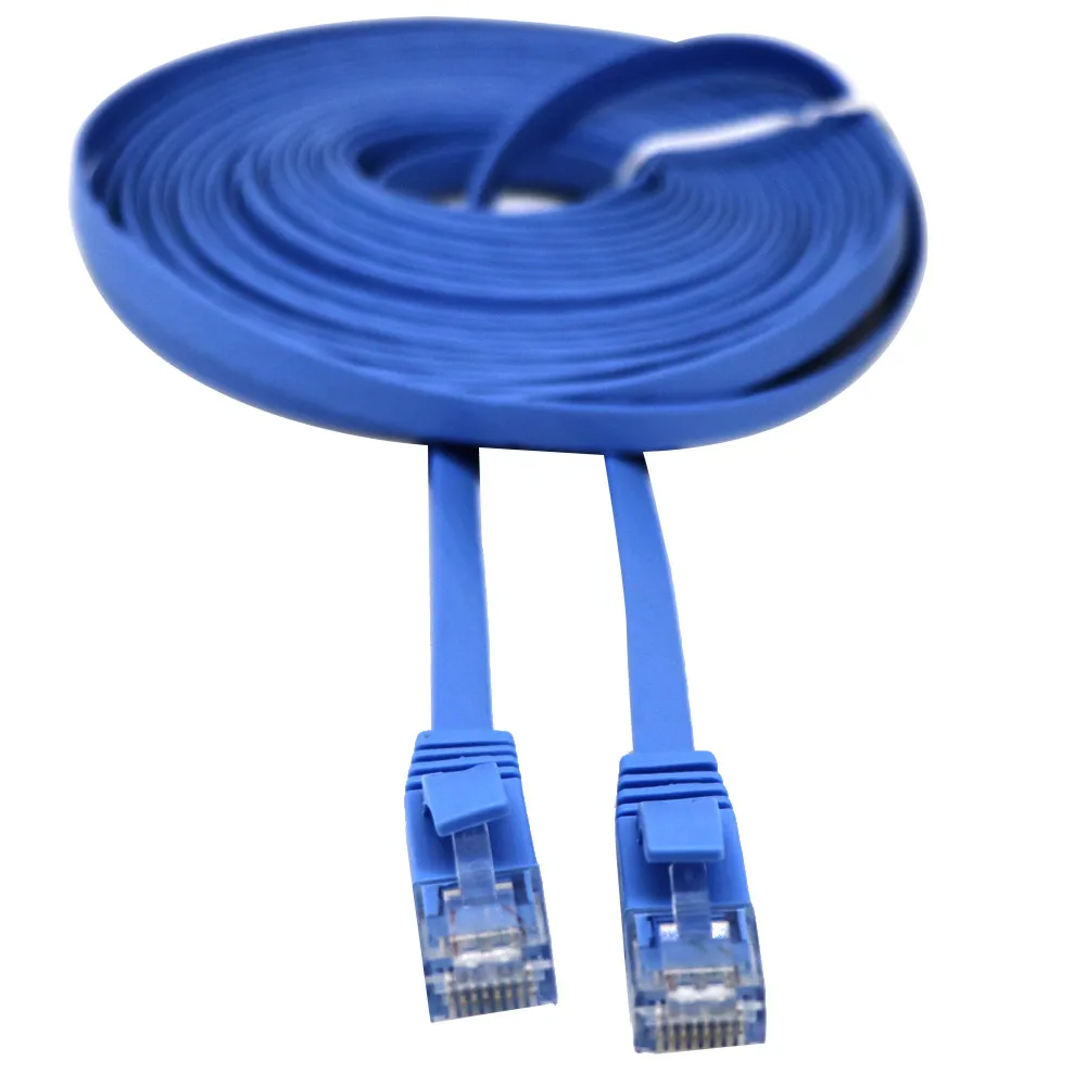 HIPERDEAL 3 м RJ45 CAT6 Ethernet сетевой LAN кабель Плоский UTP патч-маршрутизатор интересный Лот