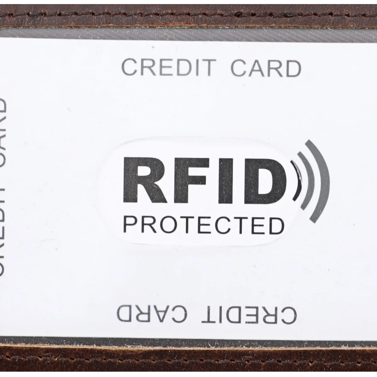 RFID из натуральной кожи металлический зажим для денег кошелек Для мужчин тонкий бумажник складной зажим для денег кредитной карты денежных