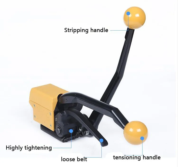 Manual Steel Strapping Packing Tool Handheld Steel Band Metal Strip Belt Machine Packer A333 Manual Steel Strapping Packing Tool Handheld Steel Band Metal Strip Belt Machine Packer A333