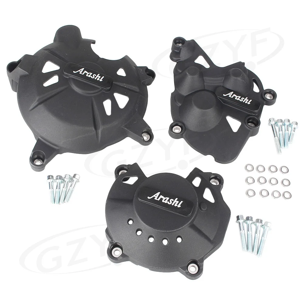 Engine Stator Case Cover Set Guard For Kawasaki Ninja ZX6R 2009 2010 2011 2012 2013 2014 2015 2016 Carbon Fiber + ABS Plastic цена Engine Stator Case Cover Set Guard For Kawasaki Ninja ZX6R 2009 2010 2011 2012 2013 2014 2015 2016 Carbon Fiber + ABS Plastic цены онлайн