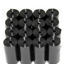 40 рулонов мешки для уборки за домашними животными кошки собачьих отходов забрать чистую сумку товары для домашних животных черный AI88