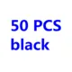 50 PCS ( black )