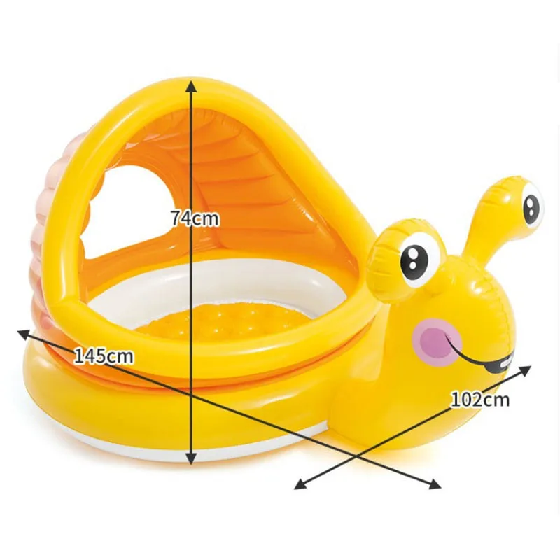  Baby Kids Inflatable swimming pool round Summer Swim Float Water Fun Pool Toys Sun Shade Pool Baby 