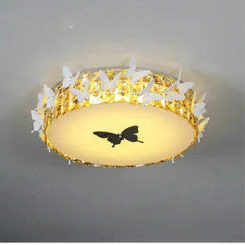 

Modern led ceiling lights office led light fixtures for study Living Room butterfly Led Ceiling Lamp wedding Lighting Lampara