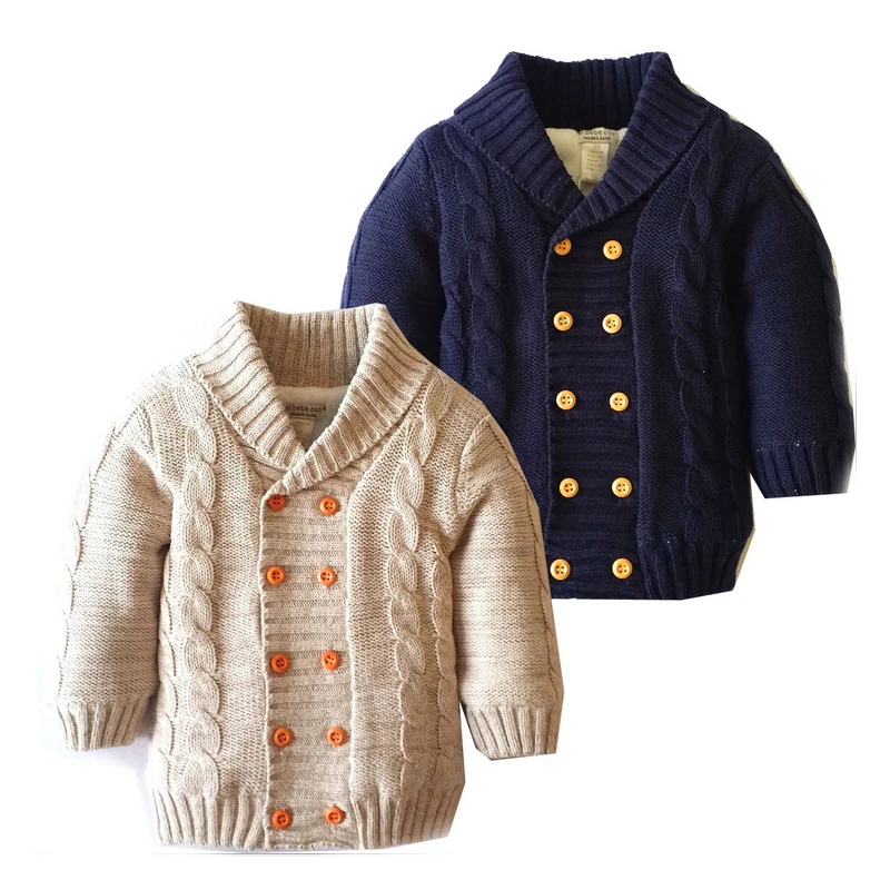 2017 Winter White Boys and girls fashion wool Jacket Baby Girl Kids Warm Coat Baby Girls Boys