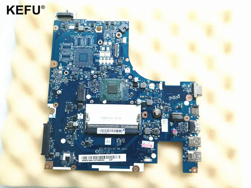 ACLU9 / ACLU0 NM-A311 подходит для материнской платы Lenovo G50-30 (N2830 N2840 CPU бортовой) идеальный