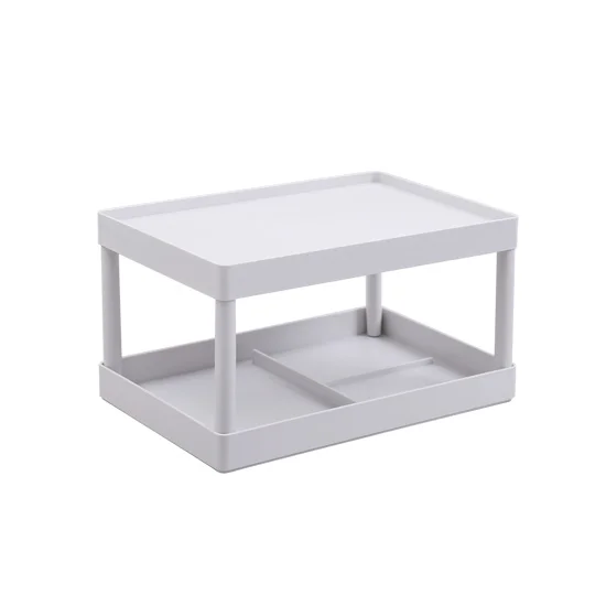 Multilayer Desktop Storage Shelf Plastic Desk Shelf Kitchen Shelf