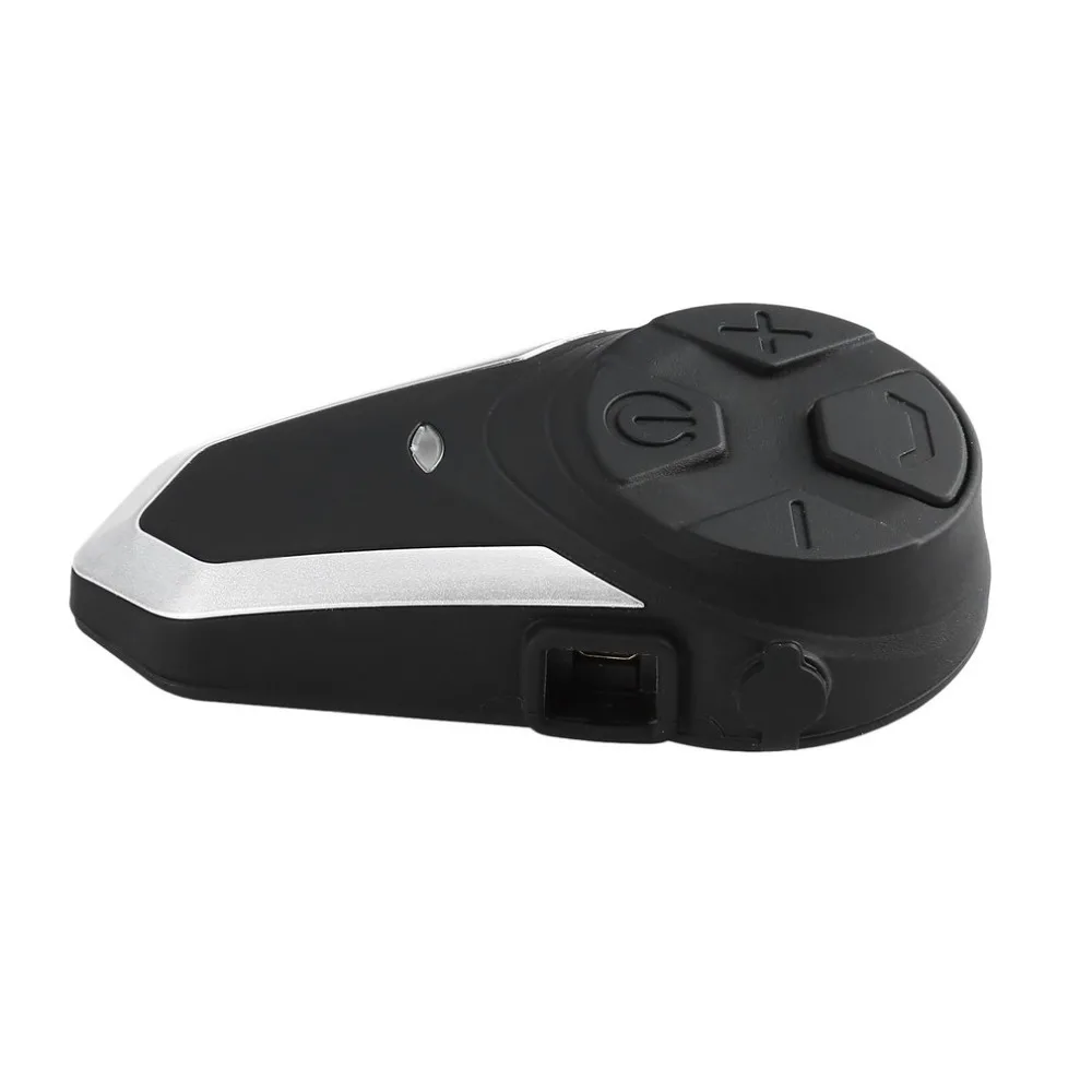 1000 M casco de la motocicleta inalámbrica Bluetooth Intercom BT Interphone de la motocicleta FM auriculares Mini portátil Interphone BT-S3 - 5