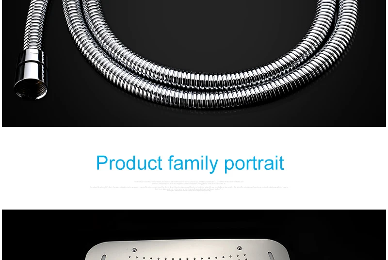 5 Function Shower System Thermostatic Faucets Embedded Ceiling Remote LED Shower Head 420710mm Mist Waterfall Shower (27)