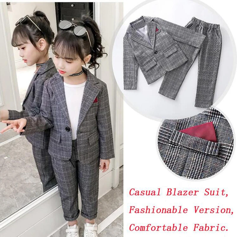 

Fashion toddler girls sets clothing autumn children clothes survetement enfant baby girl formal clothing 12T teenagers clothes
