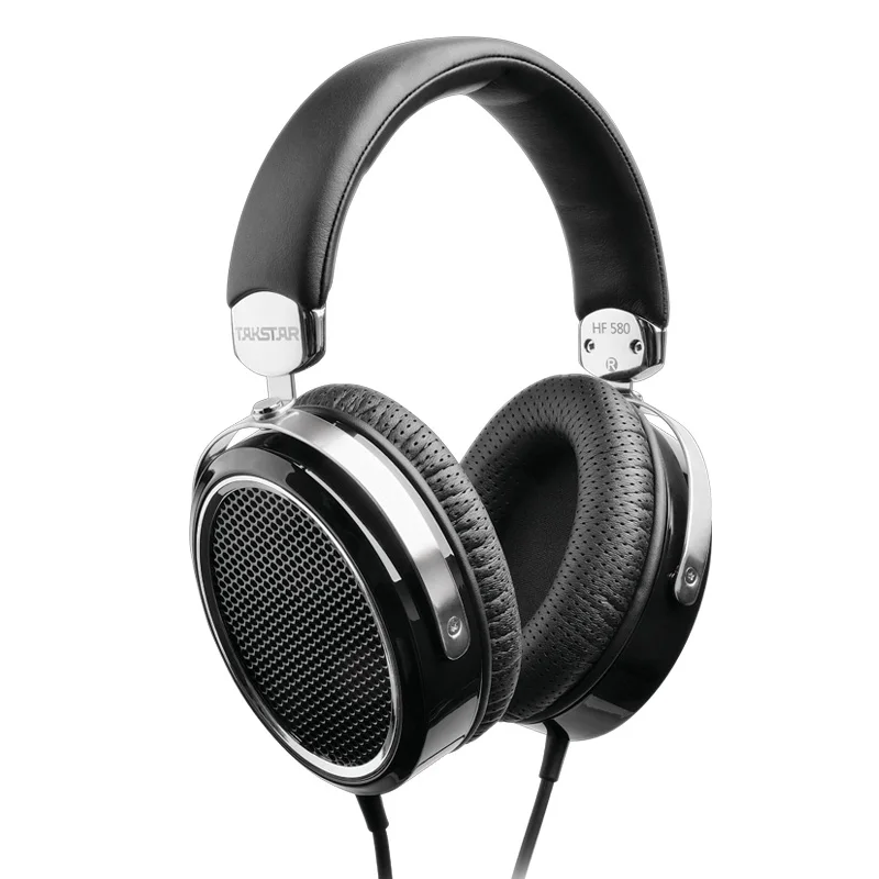 Takstar HF 580 Hi Fi Плоские наушники сверхбольшая плоская диафрагма с низким уровнем