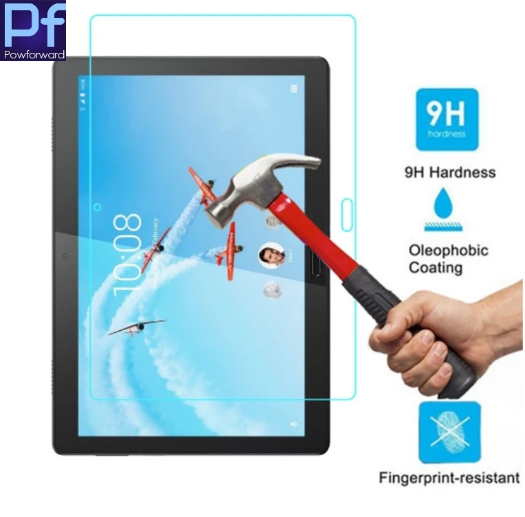 Для Lenovo Tab P10 TB-X705F 10 1 дюйма 9H Настоящее Закаленное стекло для планшета прозрачная