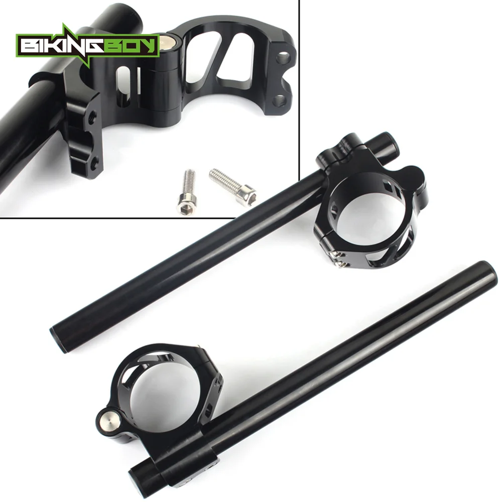 BIKINGBOY ALU Alloy 41mm Split Clip Ons Handlebar For HONDA VFR 750 F VT Shadow CBR 1000 Hurricane VF nterceptor | Автомобили и