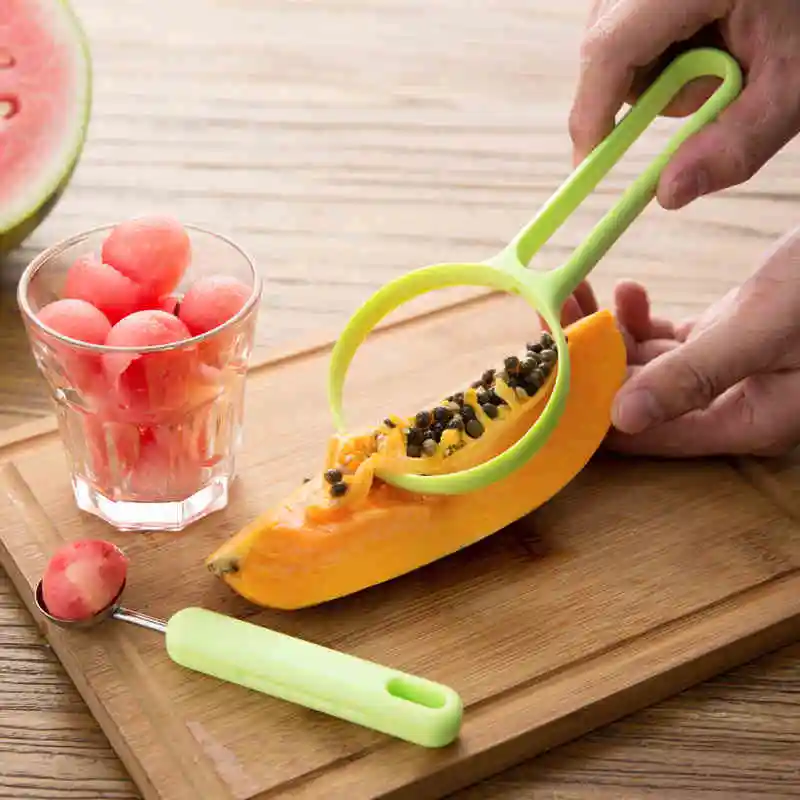Vegetable Tools Fruit Tools 2PC/Set Accessories Spoon Seed removing