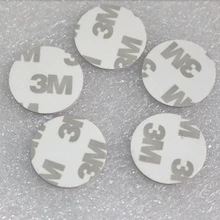 100 шт./лот) TK4100(EM4100) RFID 125 кГц 3M наклейки монеты с фокусным расстоянием 25 мм умные метки только для чтения карты контроля доступа