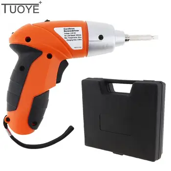 

TUOYE 4.8V Mini Rechargeable 110 / 220V Electric Screwdriver 45pcs Combination Sets with Bidirectional Button and LED Light