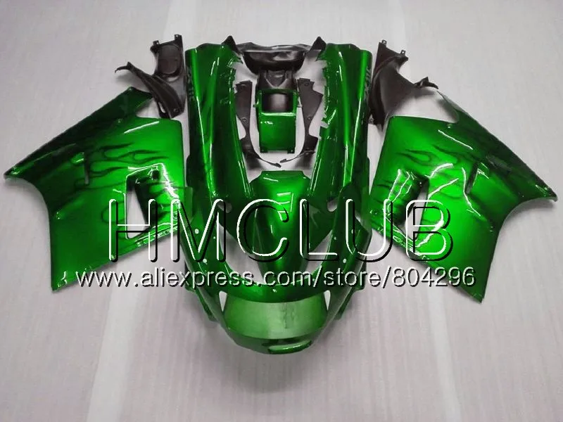 Тело черным пламенем для KAWASAKI NINJA ZX-11R ZZR 1100 ZX11R 90 91 92 13HM. 2 ZZR1100 ZX11 R ZX-11 R ZX 11R 1990 1991 1992 обтекателя - Цвет: No. 11