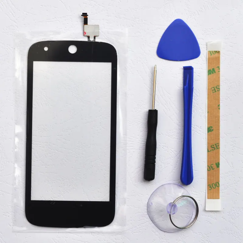 

BINYEAE 4.5''Touch Screen For Acer Liquid Z330 Digitizer Touch Panel Glass Lens Sensor Free Tools+Adhesive Z330 Replacement Part