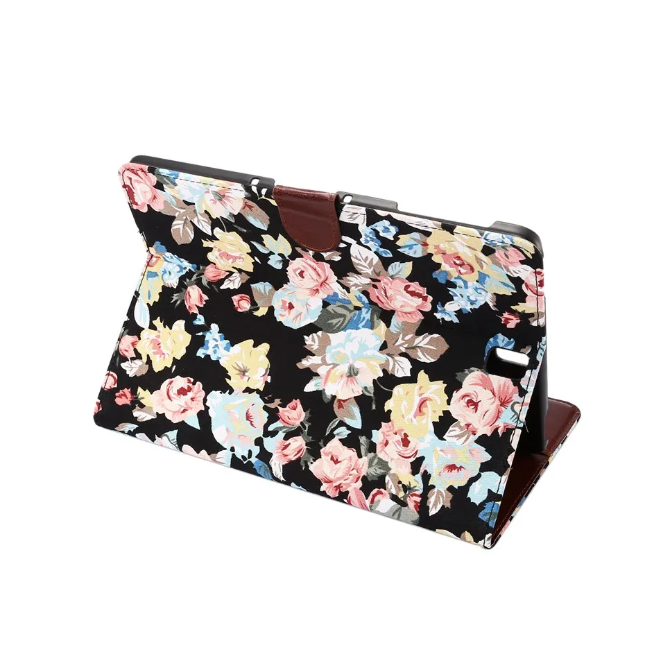 Tablet case for Samsung galaxy Tab S3 T820 T825 9.7 inch floral cloth capa coque cover for Samsung galaxy SM-T820 SM-T825