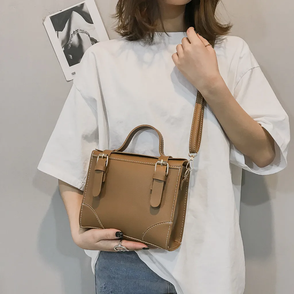 

OCARDIAN Handbags Fashion Women Bags DesignerLadies Leather Solid Color Personality Shoulder Handbag Messenger Bag Dropship M12