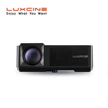 Luccine Новое поступление яркий основной светодиодный lcd Музыкальный проектор CM1