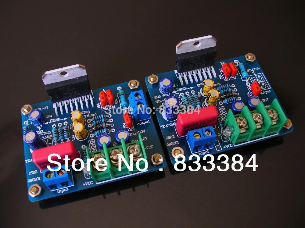 TDA7294 60W+60W dual channels Audio Power Amplifier Kit For DIY 2pcs