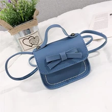 Модная сумка для детей; милая сумка принцессы; сумка на плечо с бантом для девочек; B30Z