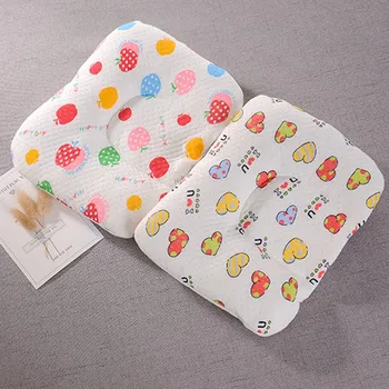 

2018 New Toddler Baby Sleep Positioner Support Pillow Infant Newborn Memory Foam Cushion Prevent Flat Head Baby Pillow Hot Sale