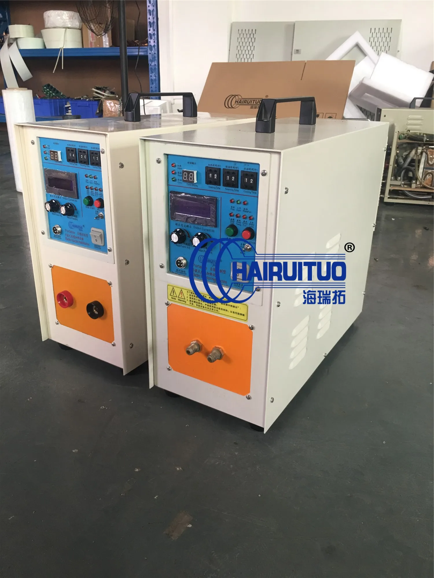 25KW высокочастотная плавильная машина для золота и серебра индукционная