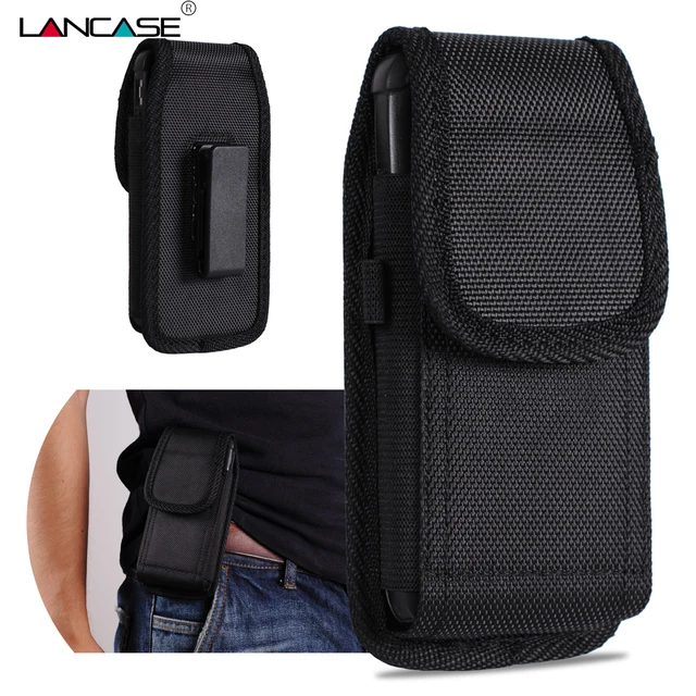 US $4.46 LANCASE Phone Bags For Xiaomi Redmi 4x Case Outdoor Universal Waist Bag For 360 Rotation Belt Clip 