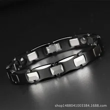Health Bracelets for Men Magnetic Titanium Metal Gold Silver Plated Jewelry Luxury Bracelet Health Bracelets for Men Magnetic Titanium Metal Gold Silver Plated Jewelry Luxury Bracelet