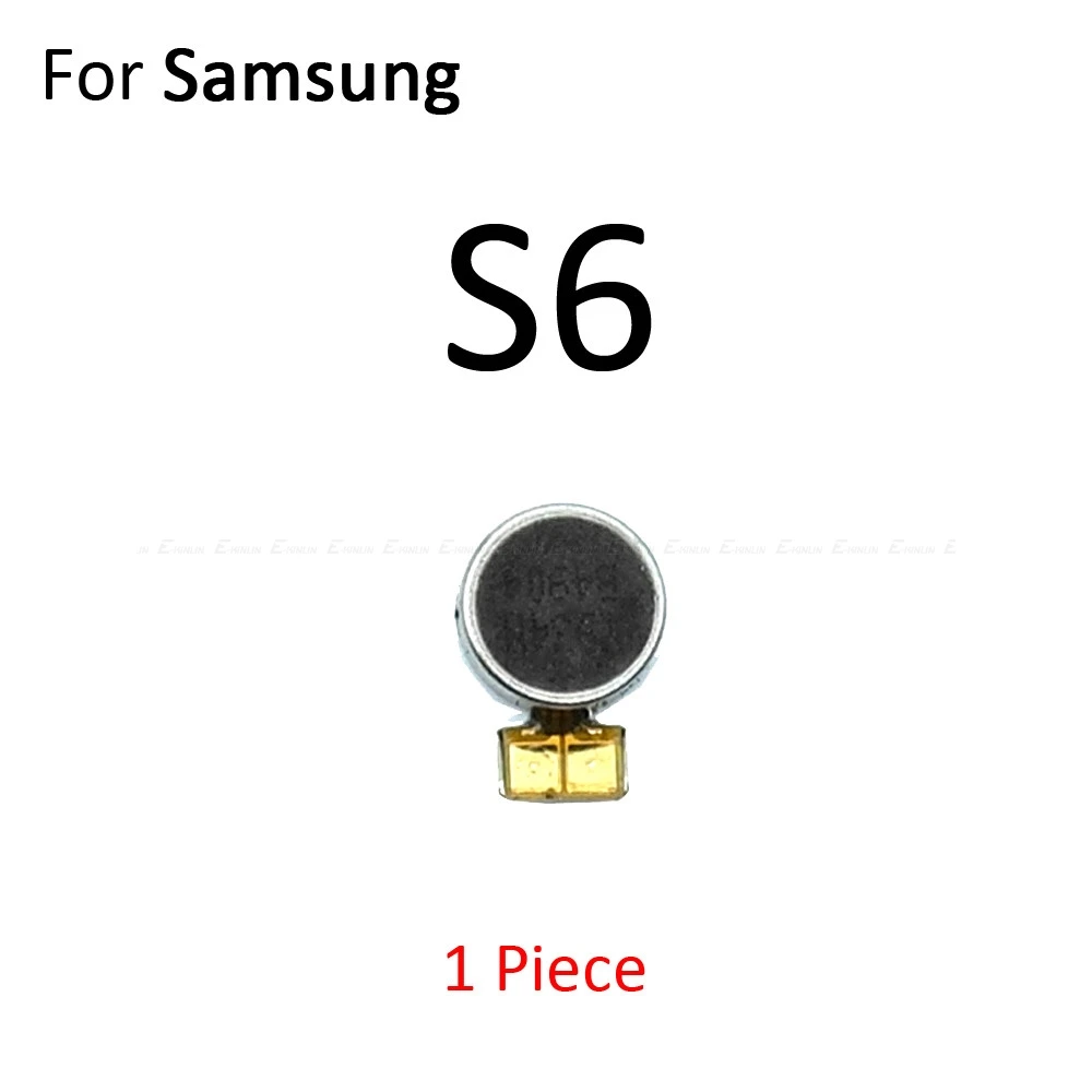 2 шт. модуль вибрации Вибрационный Мотор ленточный гибкий кабель для Samsung Galaxy S6 S7 край S8 S9 S10 Plus Note 5 для девочек от 5 до 8 лет 9 - Цвет: S6