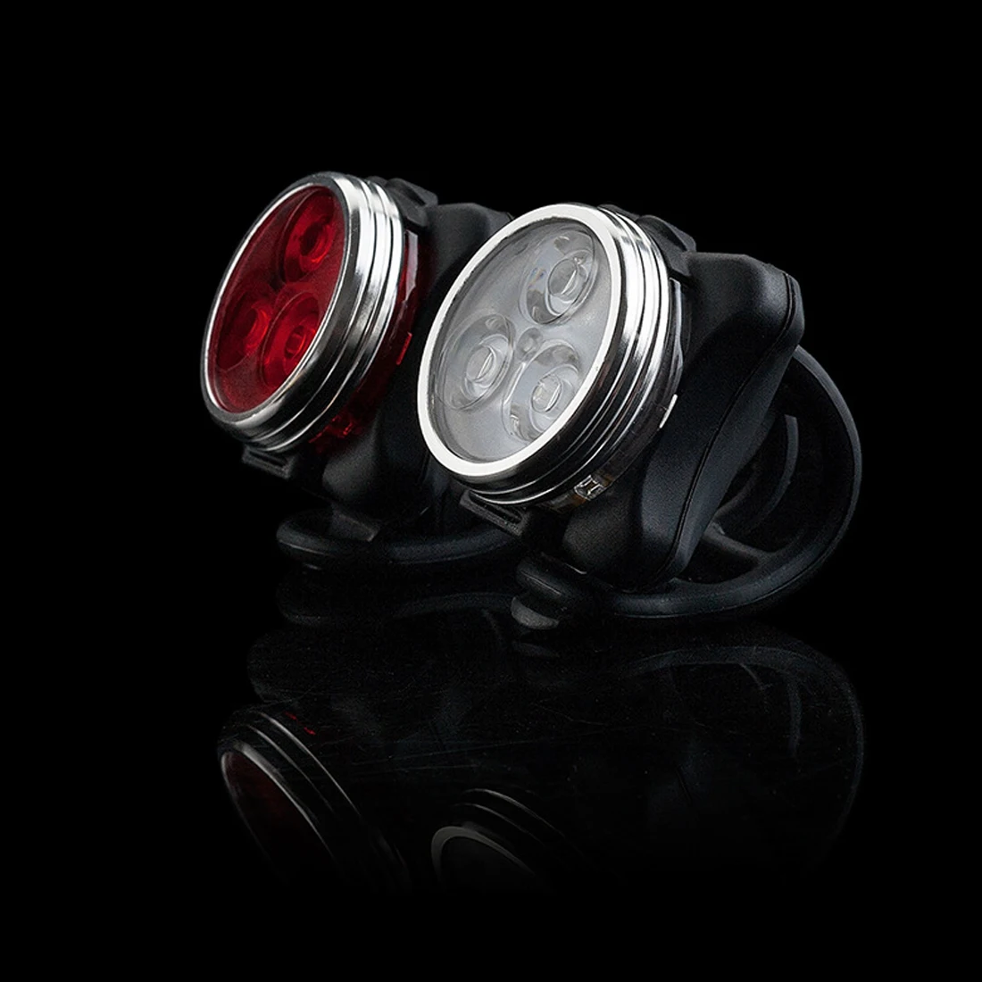 

Built-in battery Bicycle Tail Light 4 modes Rechargeable USB LED Bike Light Flashlight