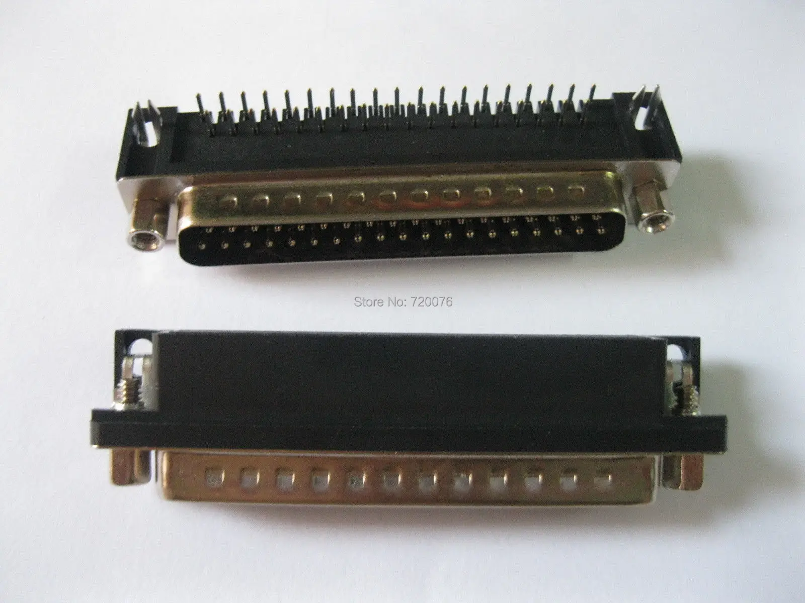 

40 pcs D-Sub 37 pin Male Connector Right Angle 2 Rows New