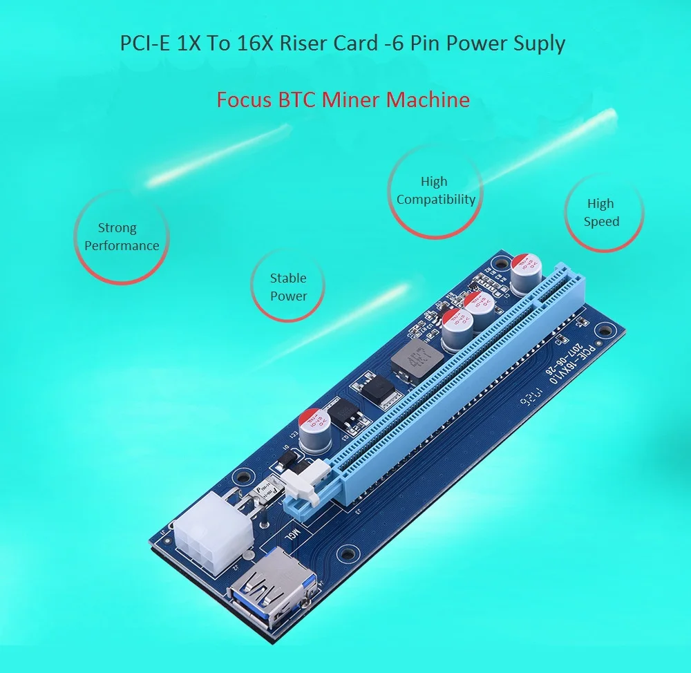 pcie riser 16x