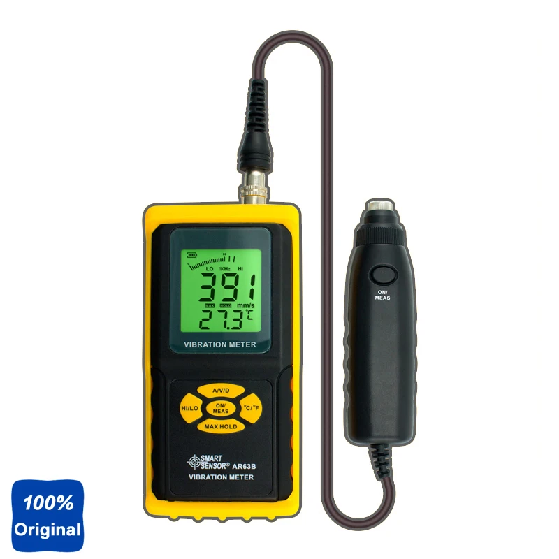 

100% Original AR63B Digital Precision Vibration Meter Tester Vibration Gauge Analyzer