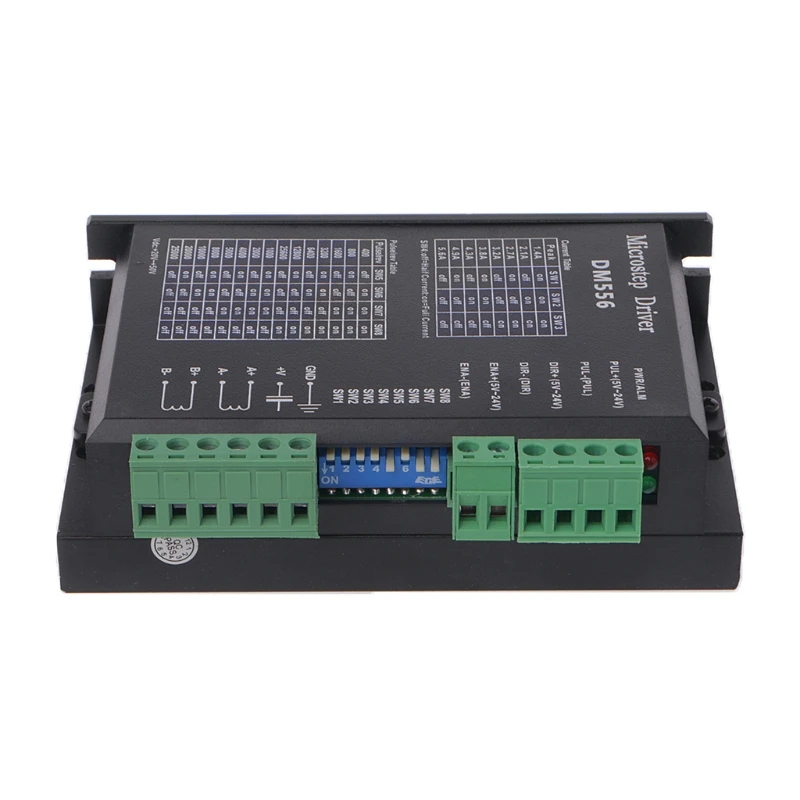 DM556 2-phase Digital Stepper Motor Driver 42/57/86 Stepper Motor Driver For CNC #Aug.26 DM556 2-phase Digital Stepper Motor Driver 42/57/86 Stepper Motor Driver For CNC #Aug.26