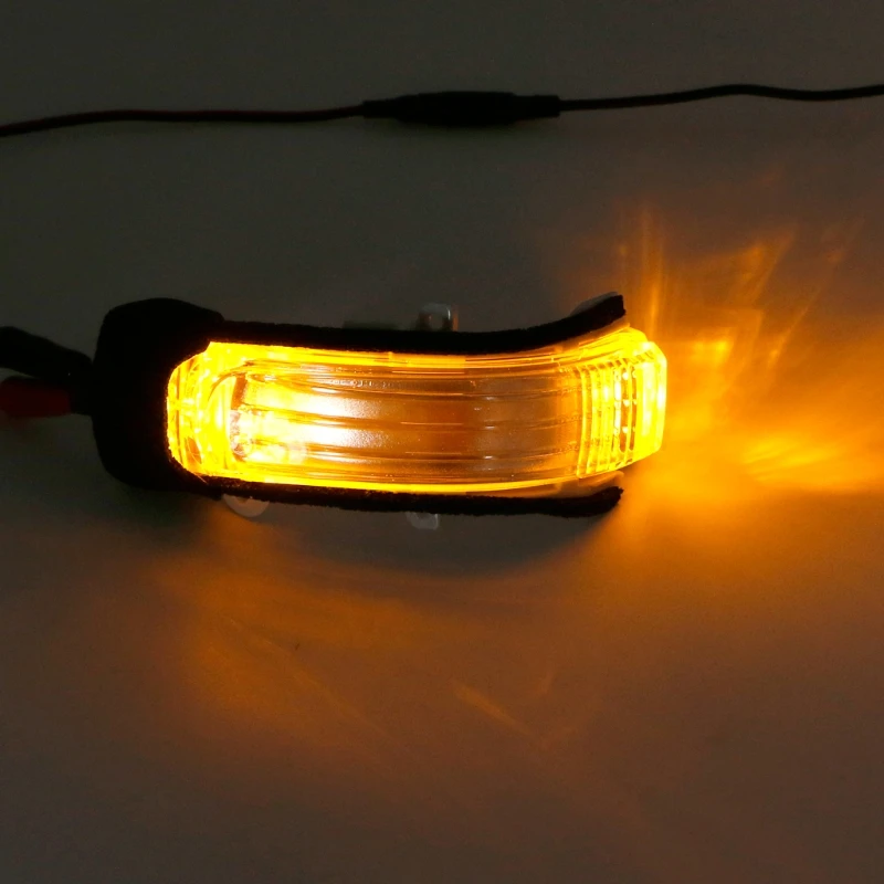 Автомобильный левый-кабина/правый-копилот заднего вида, сигнальный светильник поворота для TOYOTA COROLLA AURIS ZELAS eiz MARK X, желтая автомобильная лампа